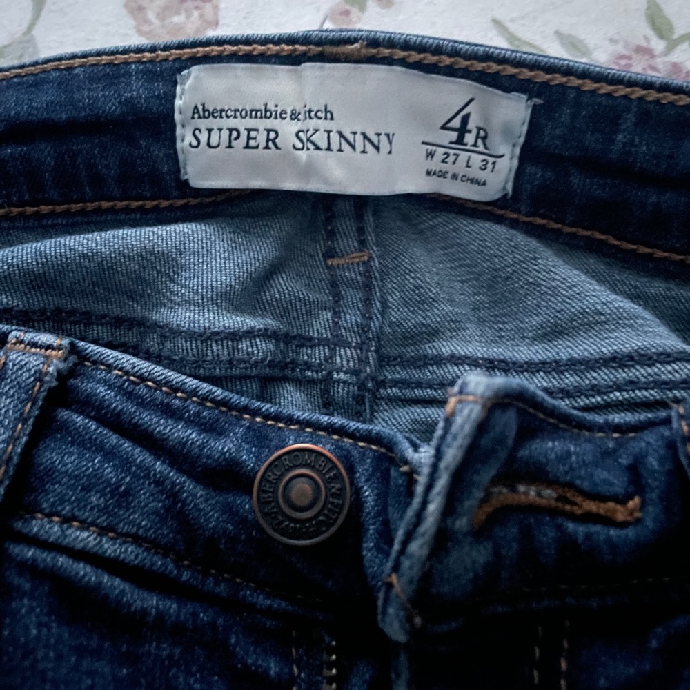 Abercrombie 4R Super Skinny Jeans